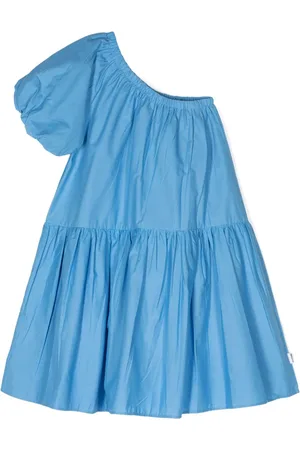 Molo Clarabelle organic cotton one-shoulder dress
