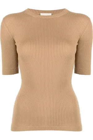 Khaite The Ange rib-knit top
