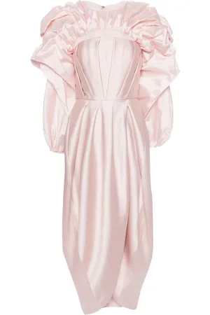 Gaby Charbachy Detachable-layer tulip gown