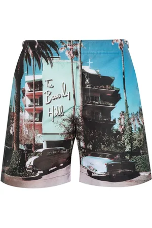 Orlebar Brown Bulldog Photographic Beverly Hills-print swim shorts