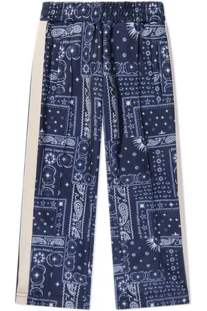 Palm Angels Bandana-print straight-leg trousers