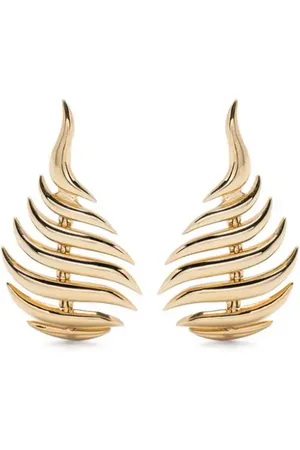 Fernando Jorge 18kt yellow flame earrings