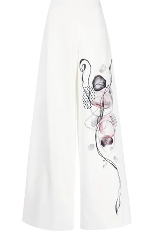 Saiid Kobeisy Printed palazzo pants