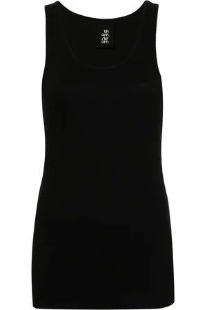 THOM KROM Scoop-neck ribbed tank top