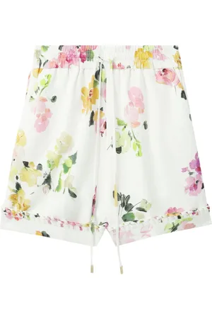 AJE Floral-print mini shorts