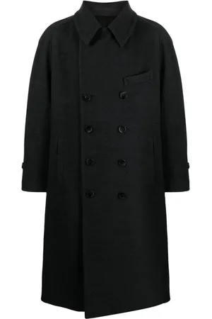 SONGZIO Oversized double-breasted peacoat