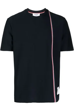 Thom Browne RWB stripe cotton T-shirt