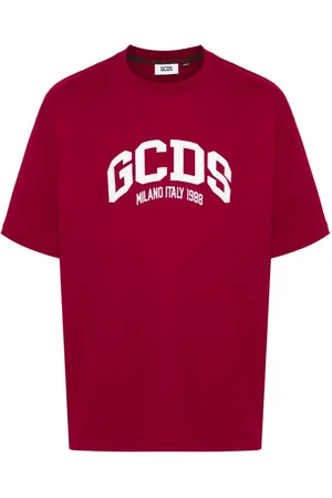 GCDS Logo-appliqué T-shirt
