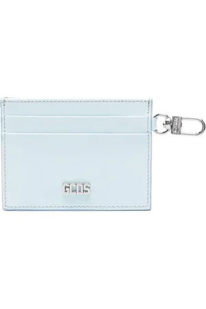 GCDS Comma leather card holder