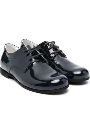 COLORICHIARI Patent leather brogues