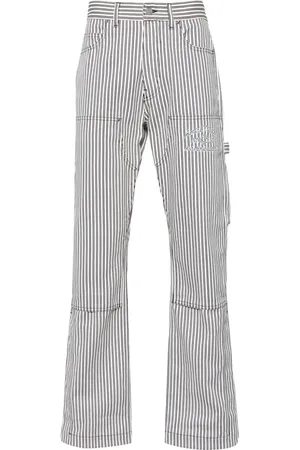 AMIRI Striped cotton carpenter trousers
