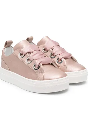 COLORICHIARI Lace-up leather sneakers