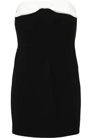 Ilkyaz Ozel Elea bow mini dress