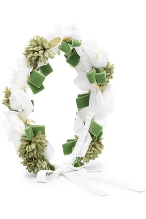 COLORICHIARI Floral-appliqué hair band