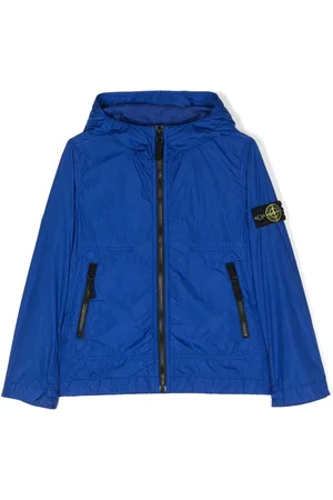 Stone Island Compass-motif hooded jacket