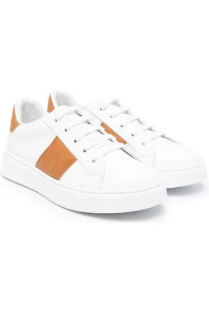 COLORICHIARI Lace-up leather sneakers