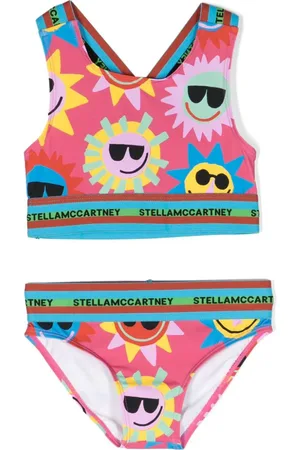 Stella McCartney Sunshine-print bikini set