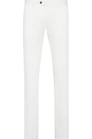 Philipp Plein Slim-cut gabardine chinos