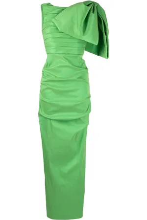 RACHEL GILBERT Zima ruched gown