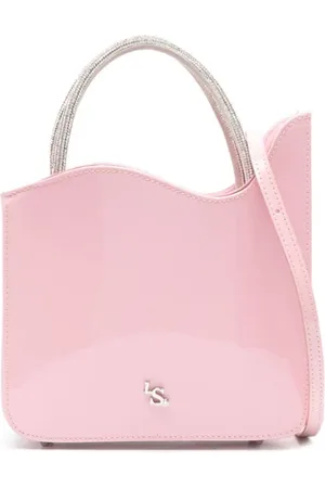 LE SILLA Ivy patent-leather mini bag