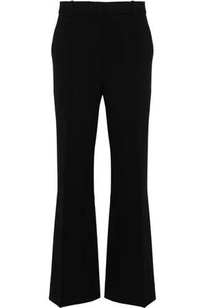 Victoria Beckham Raised-seam flared trousers