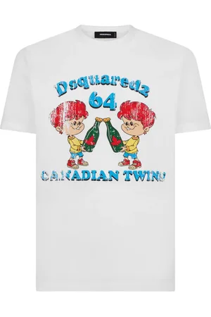 Dsquared2 Graphic-print cotton T-shirt