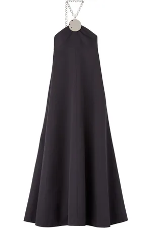 Jil Sander Chain-halterneck gown