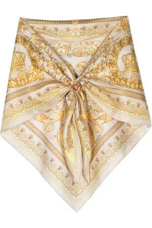 VERSACE Barocco-print foulard