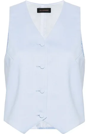 The Andamane Crepe-textured waistcoat