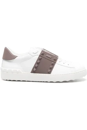 VALENTINO GARAVANI Rockstud Untitled leather sneakers