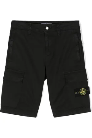 Stone Island Compass-badge cargo shorts