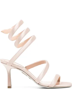 RENE CAOVILLA Cleopatra satin sandals
