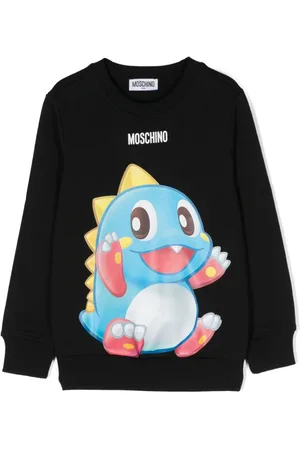 Moschino Cartoon-print cotton sweatshirt