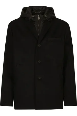 Dolce & Gabbana Layered hooded jacket