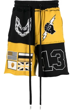 HACULLA Patchwork cotton track shorts