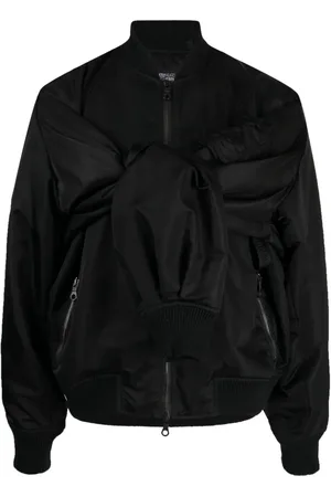 MOSTLY HEARD RARELY SEEN Logo-embroidered panelled jacket