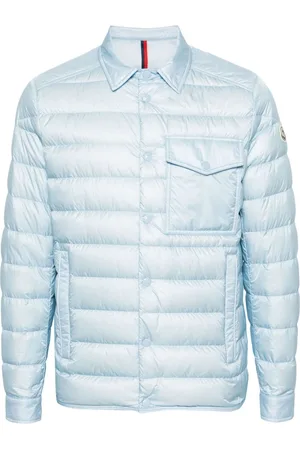 Moncler Tenibres feather-down shirt jacket