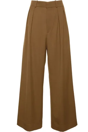 WARDROBE.NYC Wide-leg virgin wool trousers