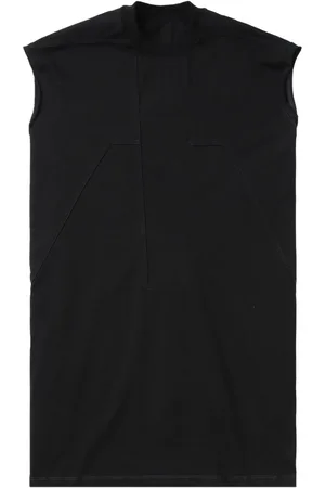 Rick Owens Spintered Tarp cotton tank top