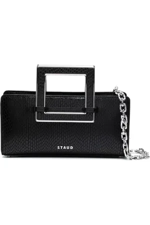 Staud Shirley top-handle clutch bag