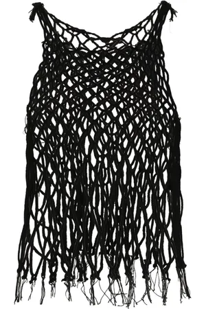 Maison Margiela Mesh sleeveless tank top