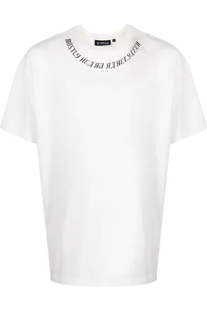 MOSTLY HEARD RARELY SEEN Logo-print cotton T-shirt