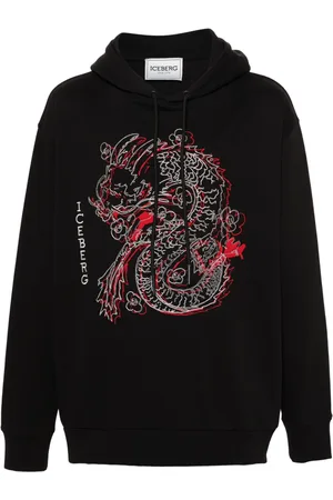 Iceberg Embroidered-design hoodie