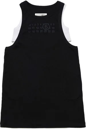 Maison Margiela Double-layer sleeveless dress