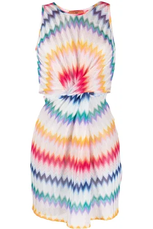 Missoni Zigzag crochet-knit minidress