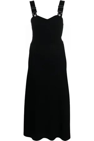 Moschino Flared knitted midi dress