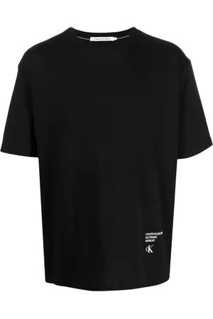 Calvin Klein Stacked Modern Metals cotton T-shirt