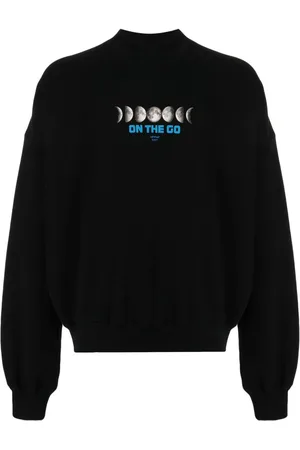 OFF-WHITE Graphic-print cotton sweatshirt
