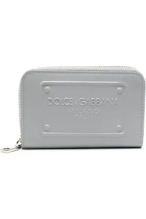 Dolce & Gabbana Logo-embossed leather wallet