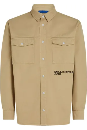 Karl Lagerfeld Utility twill shirt jacket
